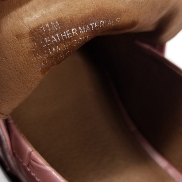 Antonio Melani Pink Loafers women's shoes size 11 - Picture 7 of 11